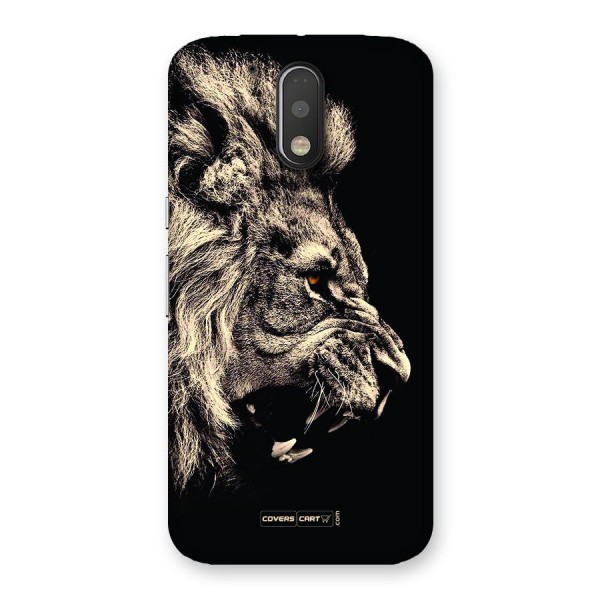 Roaring Lion Back Case for Motorola Moto G4 Plus
