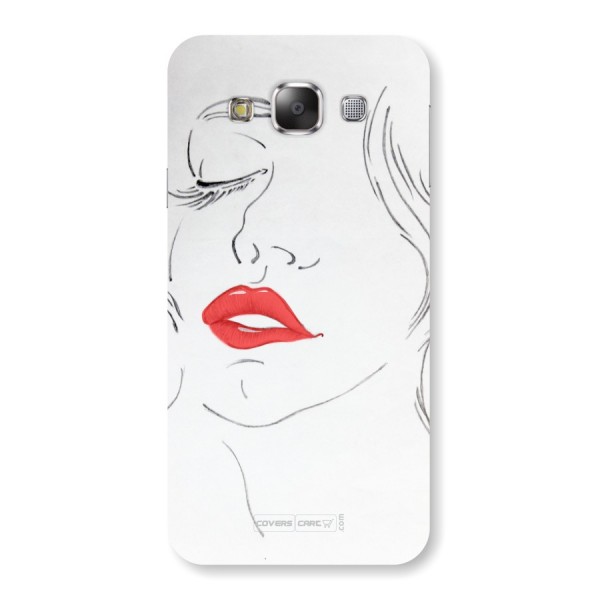 Classy Girl Back Case for Samsung Galaxy E5