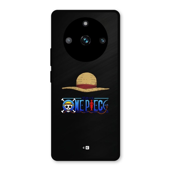 Straw Hat Metal Back Case for Realme 11 Pro Plus