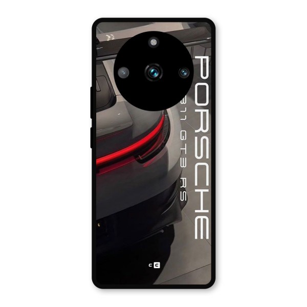 Super Sports Car Metal Back Case for Realme 11 Pro Plus